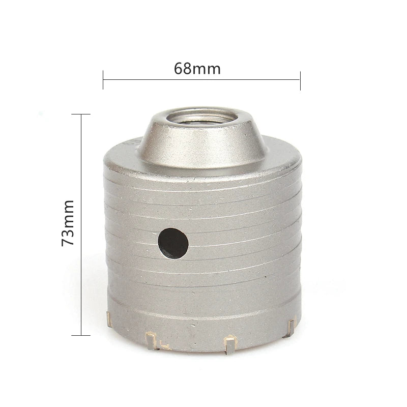 110-500mm SDS PLUS Shank 30-160mm Concrete Hole Saw Electric Hollow Core Drill Bit Cement Stone For Air Conditioner Tube