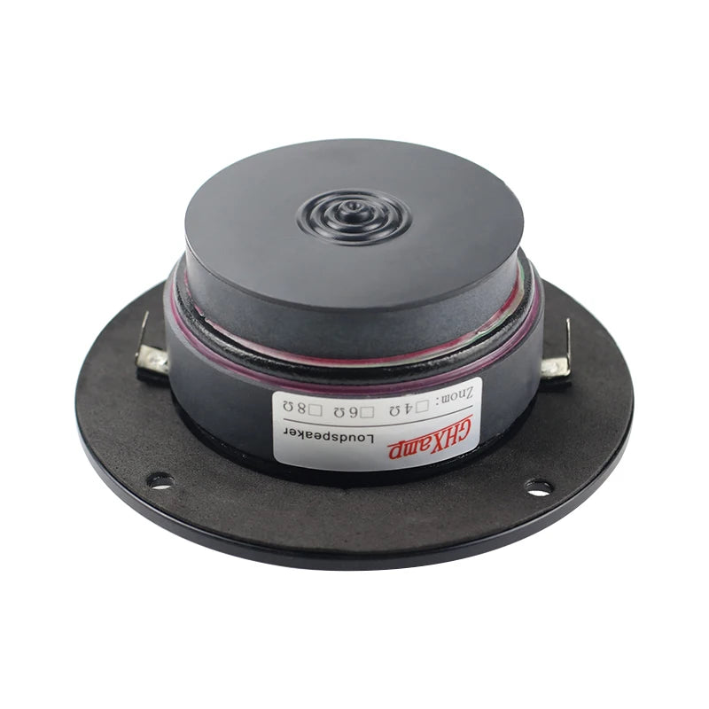 GHXAMP 4 inch Tweeter Speaker Ceramic Diaphragm Silk Side Aluminum panel Treble 20W HIFI home Super tweeter 8OHM 45KHZ 93dB 1PCS