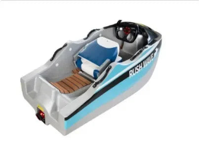 Mini electric kart boat watersports water skiing entertainment multi-functional fishing boat,a