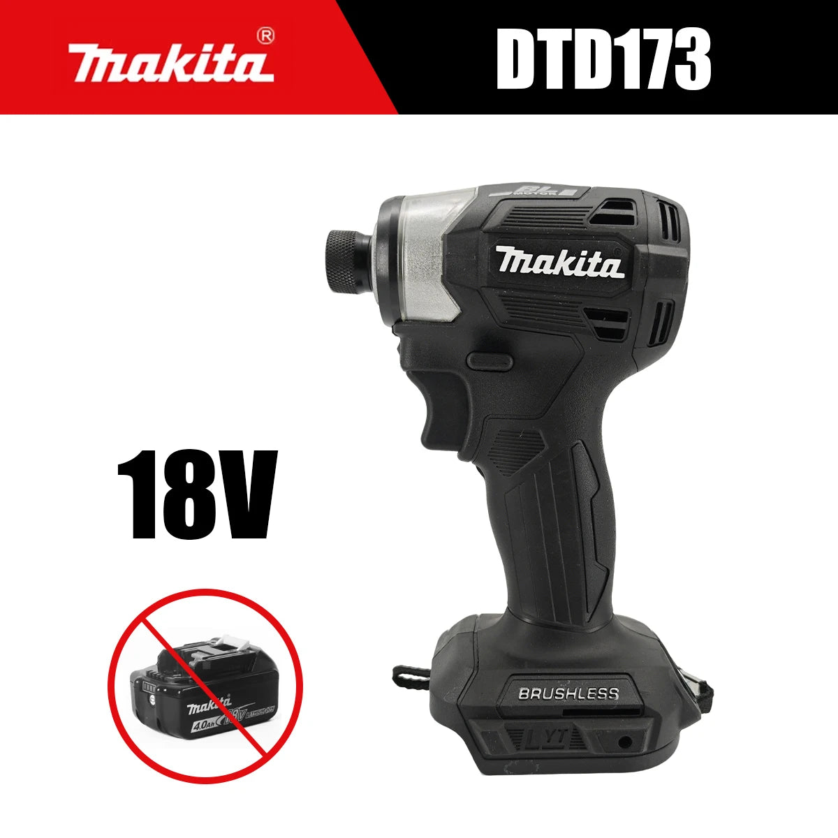 Makita DTD173 18V Brushless Impact Driver