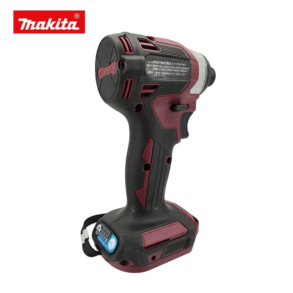 Makita 18V DTD173 Brushless Drill Power Tool Multicolor Home Improvement DIY 180Nm Electric Wood Bolt T-Mode