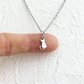 Cat Pendent Necklaces For Women Girls Clavicle Stainless Steel Charm Chain Choker Necklace Party Jewelry Gifts Accessories