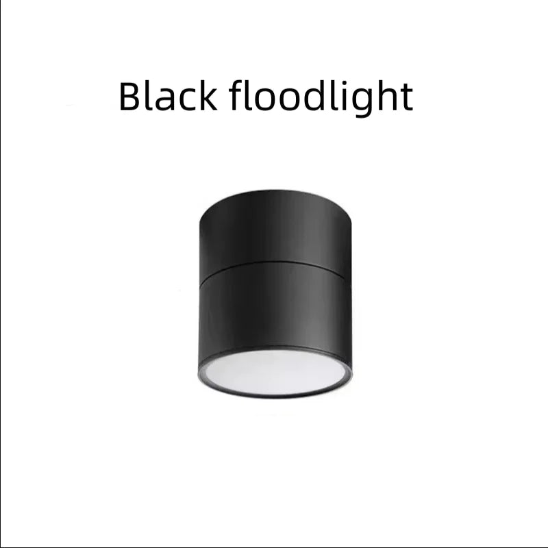 Dimmable Surface Mounted LED Downlight 10W/15W Rotating LED Spot Light Ceiling Lamp with LED Driver AC110V/220V Home Decoration