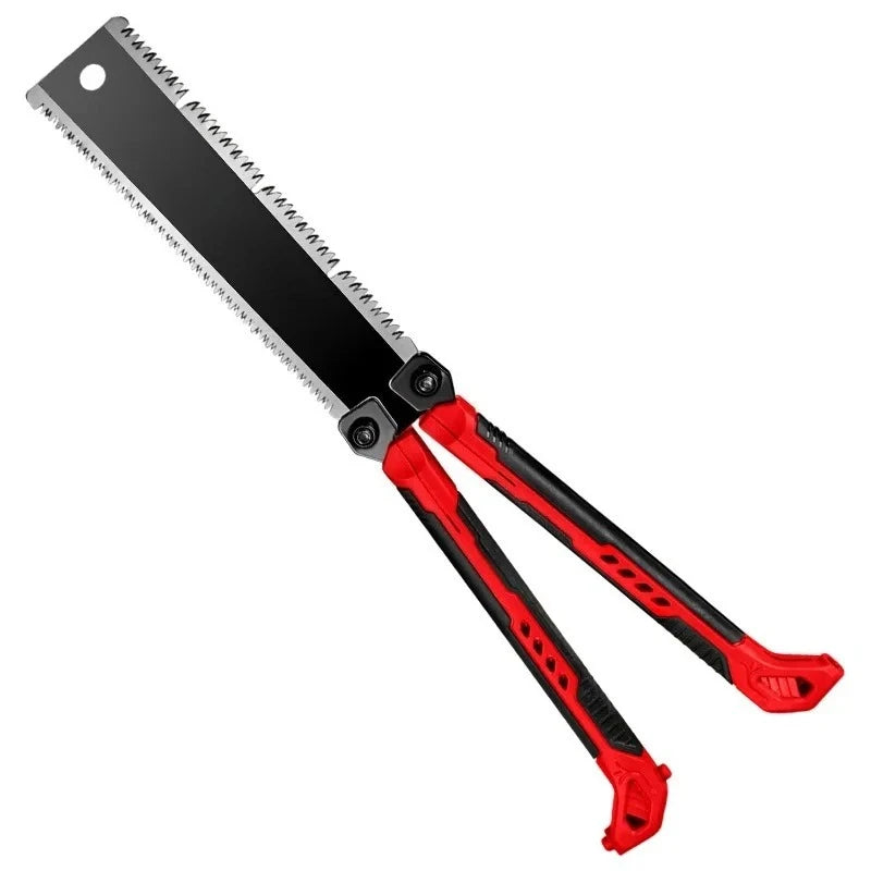 SK5 steel double-sided hand saw Ultra-sharp garden fruit tree pruning hand saw portable mini woodworking dedicated one-handed