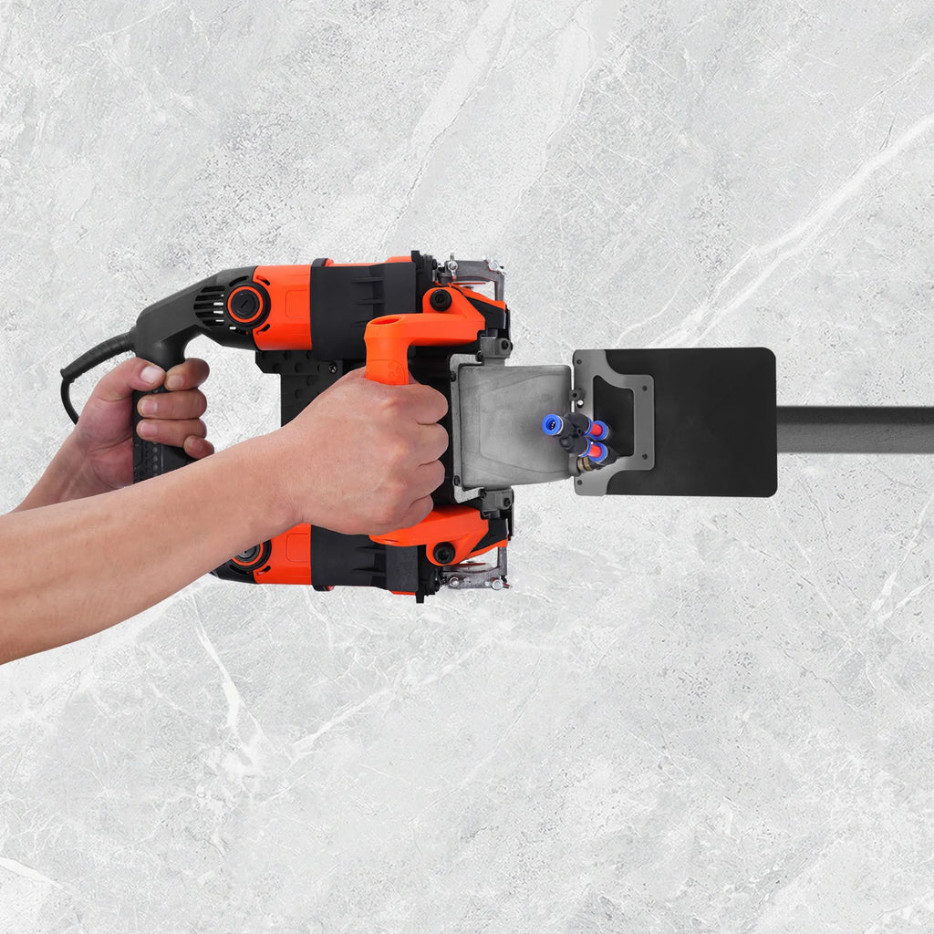 5200W Wall Chaser Concrete Cutter Electric Circular Saw Groove Construction Slotting Machine Cutting Tool