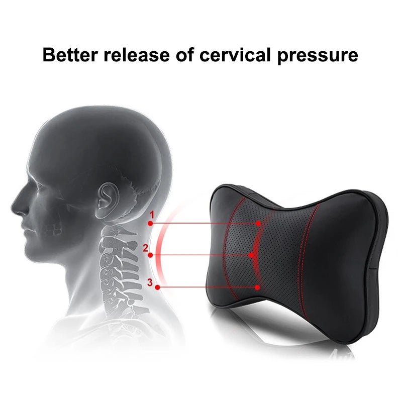 Car Seat Neck Pillow Headrest Rest Cushion Seat Belt Shoulder Pad For BMW M E39 E46 E90 E60 F10 F11 F20 F30 F34 M1 M2 M3 sticker