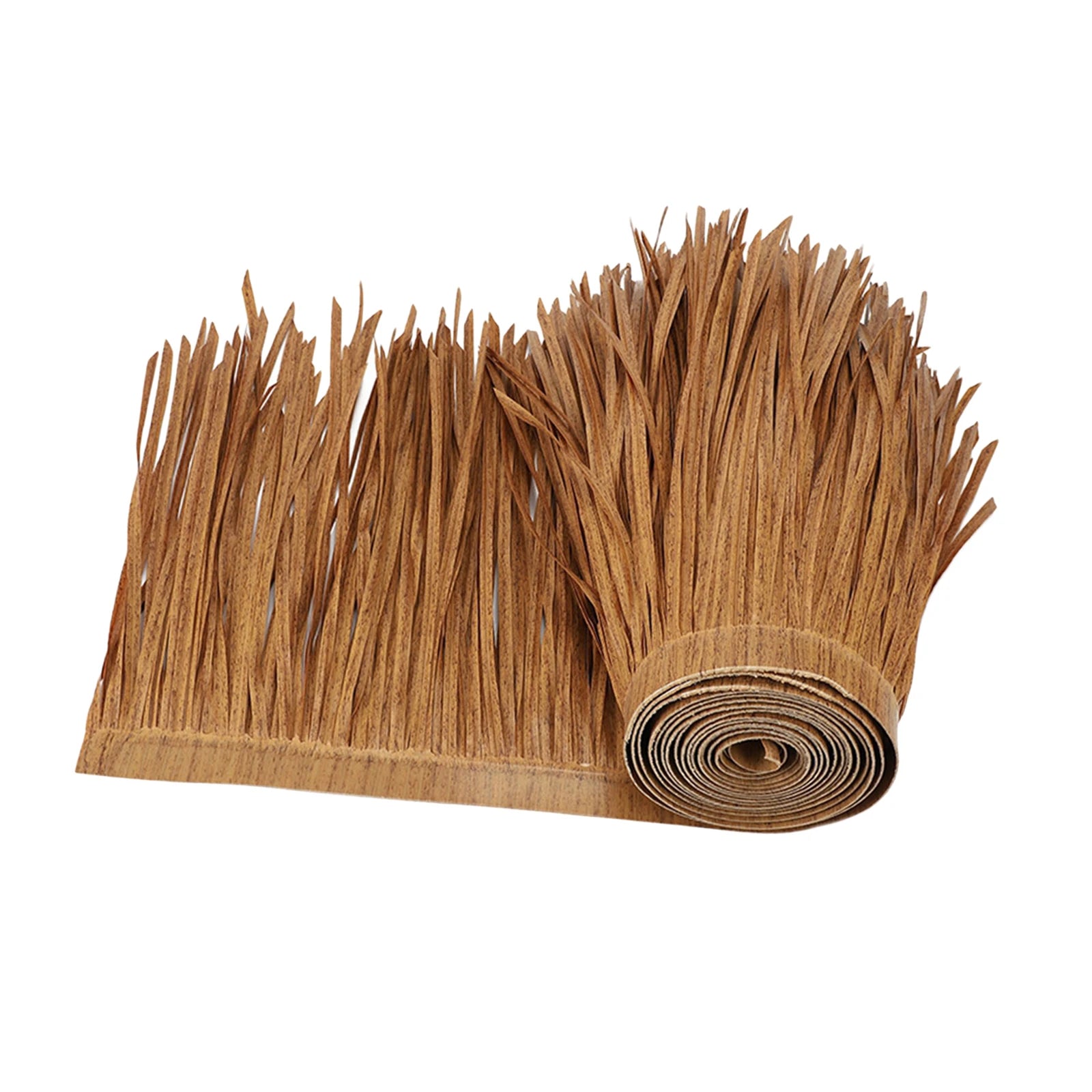 Grass Artificial Thatch Roofing for Outdoor Garden Patio Umbrella Cover 1mx50cm Straw Roof Thatch Simulation Panel Palm Thatch