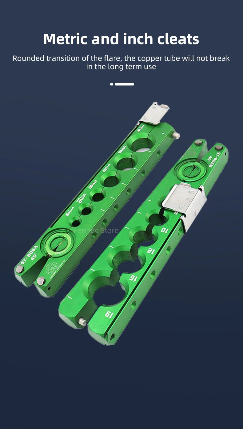 ST-R806A  ST-806A Air-conditioning Copper Pipe Maintenance Eccentric Tube Tool Ratchet Flashlight Dual-purpose Expander