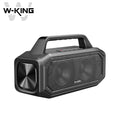 Enceinte Bluetooth portable W-KING BT261-2 sans fil 80 W, étanche IPX6 avec amplification des basses, couplage stéréo, recharge inversée