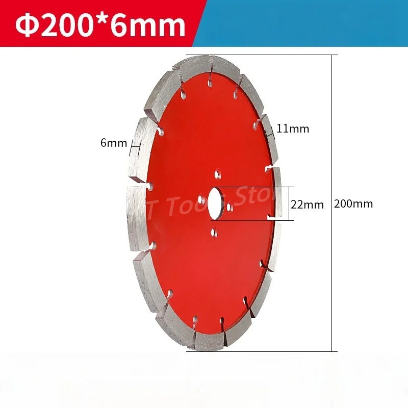 3-15MM Thickeness Diamond Saw Blade 90/110/150/180/200/230MM Carving Blade Stone Wall Slot Concrete Tile Metal Cutting Blade