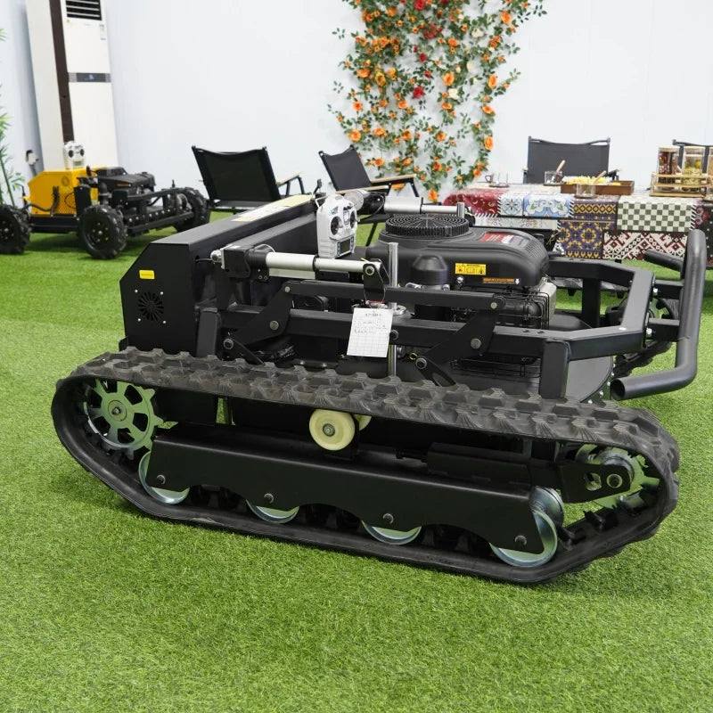 Customized Long-battery-life Remote Control Lawn Mower Removal Large Remote-Controlled Lawn Mower Climbing-capable Lawn Mower