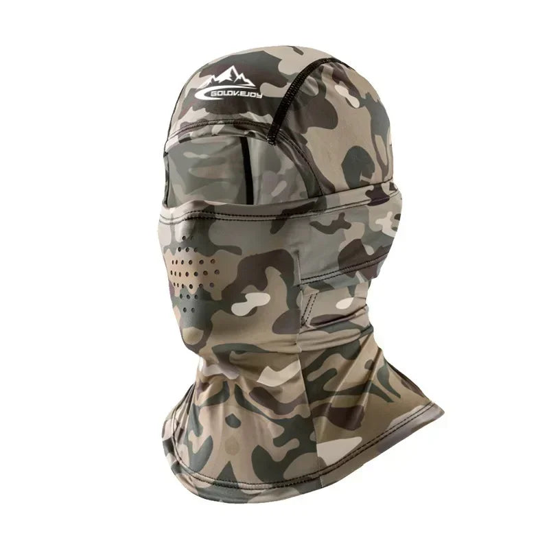 Hiking Scarves Mask Cycling Balaclava Full Cover Face Mask Cap Quick Dry Lycra Sun Ultra UV Protection Outdoor Ski Hunting