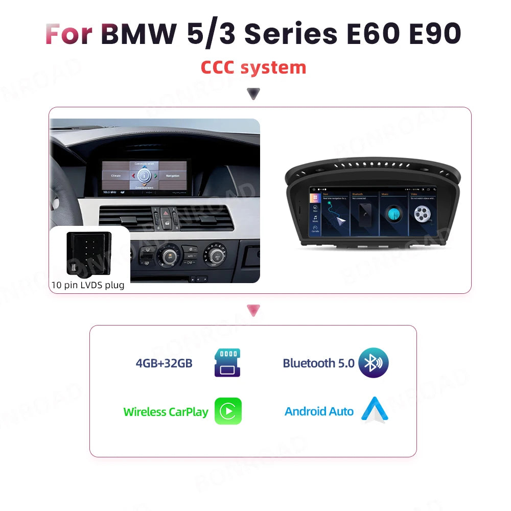 BONROAD Wireless Carplay BMW