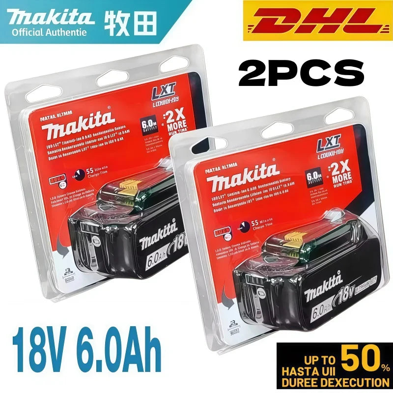 Makita 18V 6.0Ah Li-ion Battery