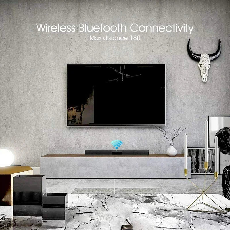 New BS-28B TV Bluetooth Speaker 40W Soundbar Home Theater Wireless 3D Surround Stereo Bass Subwoofer Portable Speakers For Phone