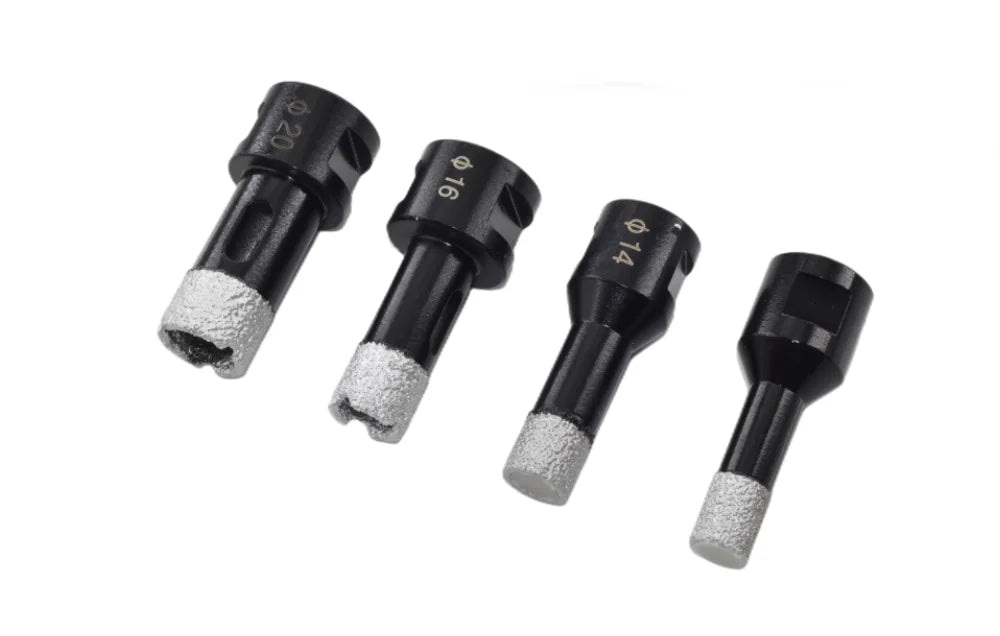 1pc Dry Diamond Porcelain Drilling Core Bits Ceramic Tile Hole Saw Cutter Granite Marble Drill Bits with M14 Thread Opener
