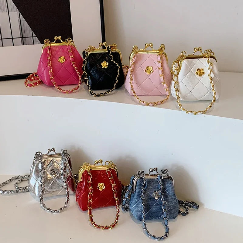Super Mini Crossbody Bags For Women Designer Bag Luxury Chain Shoulder Coin Mini Purse Cute Clip Lipstick Bag Lady Cute Hobo Bag