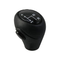 Gear Shift Knob Lever Shifter for Mercedes Benz Smart Fortwo Roadster 450 451 Brabus Fortwo Automatic Auto Parts Pu Leather