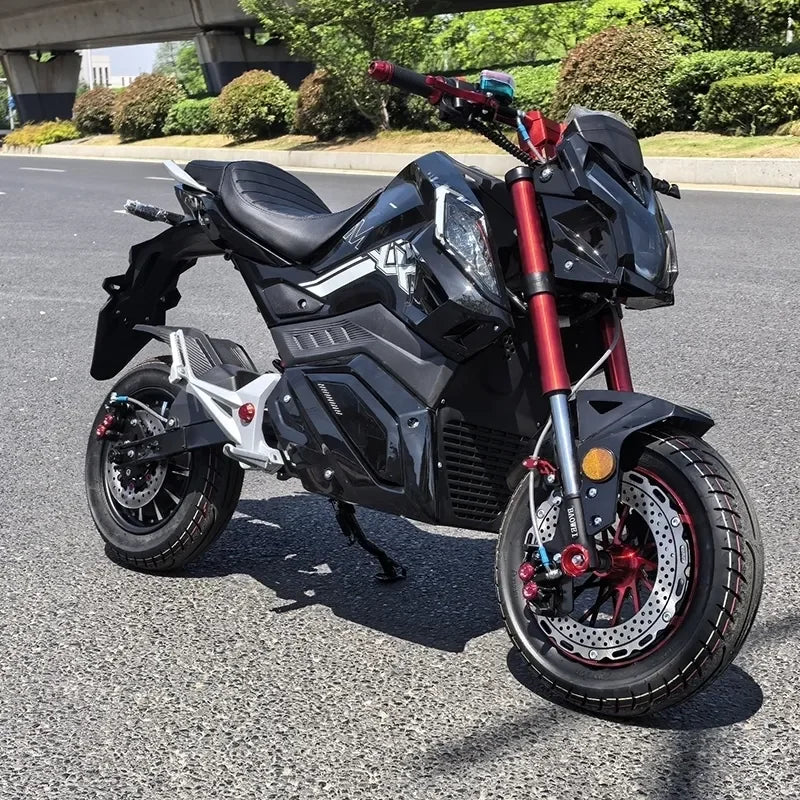 High Speed Adult Electric Motorcycle | 72V Electric Motorcycle & Off-Road Dirt Bike for Mountain Riding