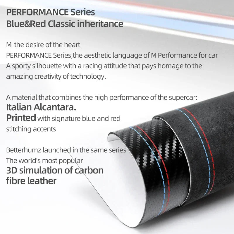 For BMW F30 F32 F34 Made of Alcantara Dashboard Panel Instrument Trim Covers M Performance Stickers Car Interior Accessories