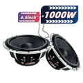 XPIAA 2 haut-parleurs de 6,5 pouces en fibre de carbone pour basses médiums, 4 Ohm 1000W, caisson de basses pour voiture, haute puissance HIFI, haut-parleur audio Woofer