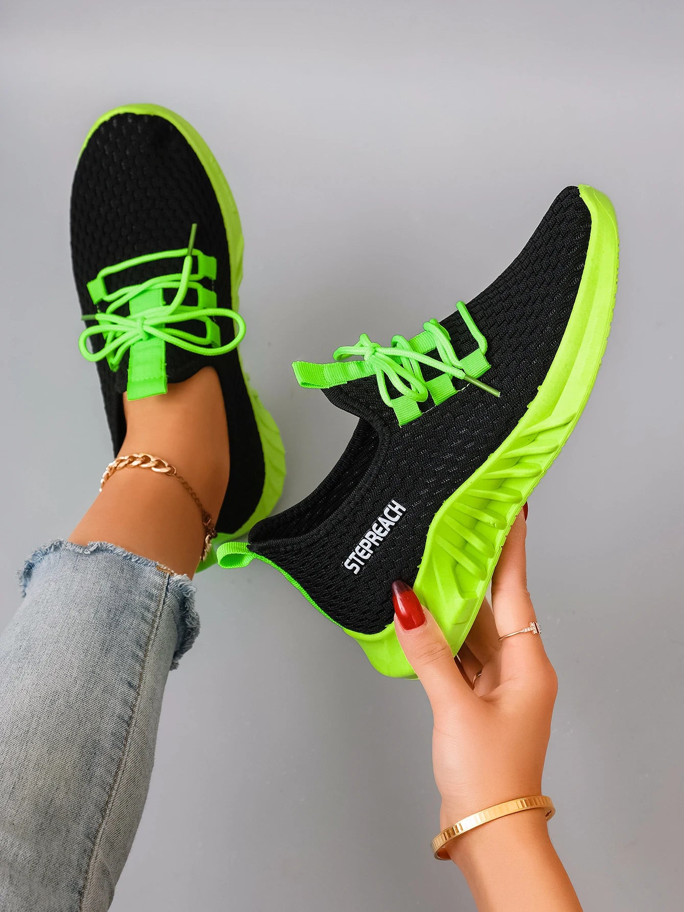 Women's Summer Breathable Mesh Flat Shoes, Women's Shoes, Casual Sneakers Shoes, Clearance Free Shipping