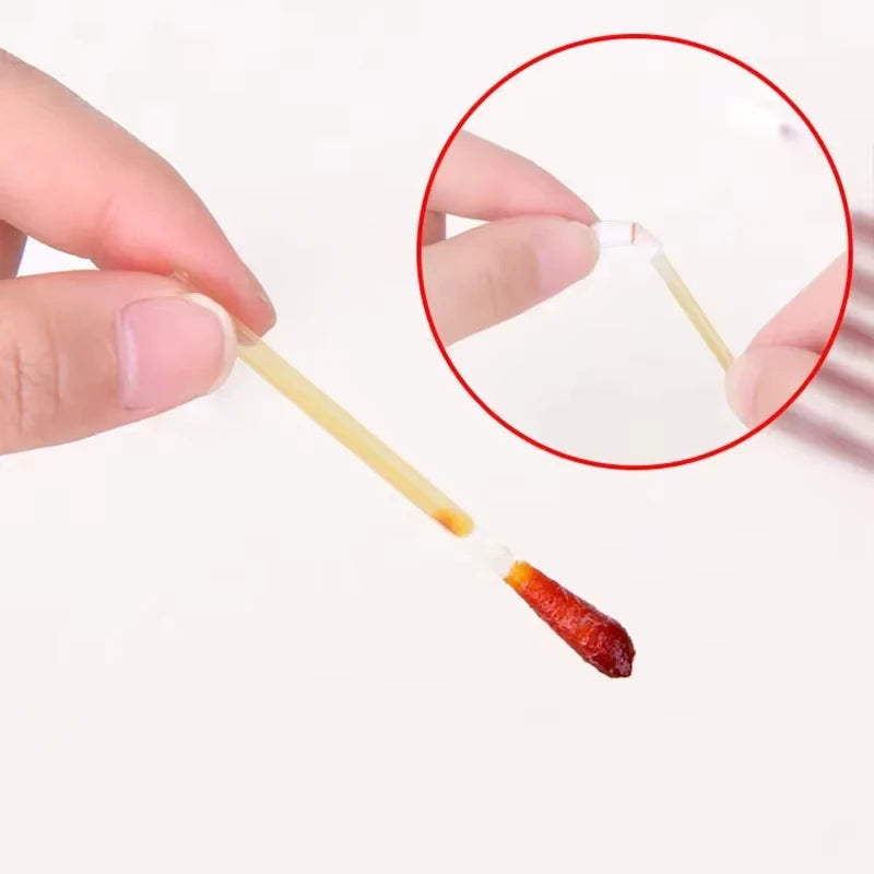 Disposable Iodophor Alcohol Cotton Swabs - Disinfection Supplies for Wound Care, Outdoor Survival & Emergency Cleaning