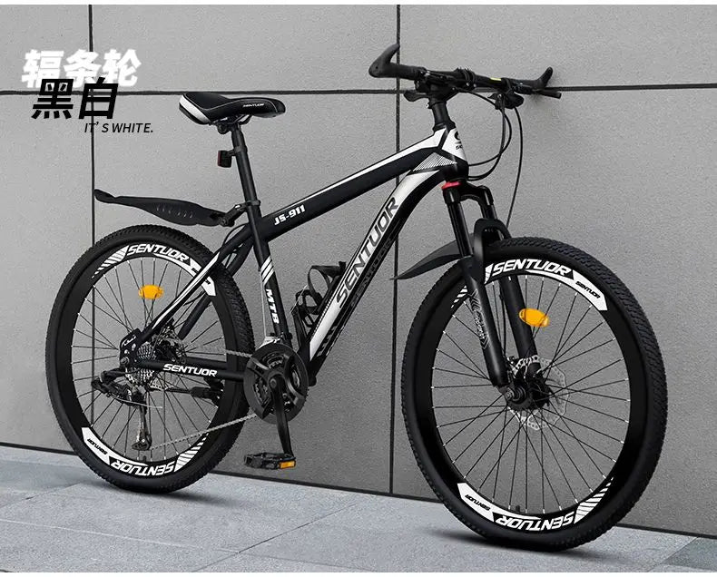Mountain bikes for adults variable speed off-road racing shock-absorbing bikes for adults boys girls and students aged 8 to 15