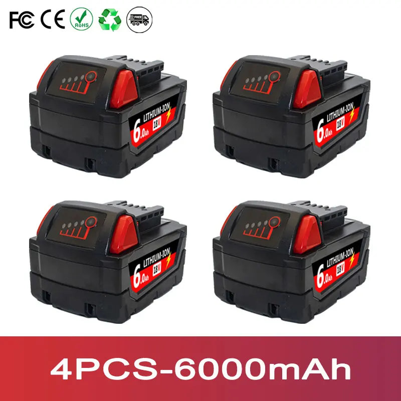 9000mAh/12000mAh M18 Li-Ion Battery