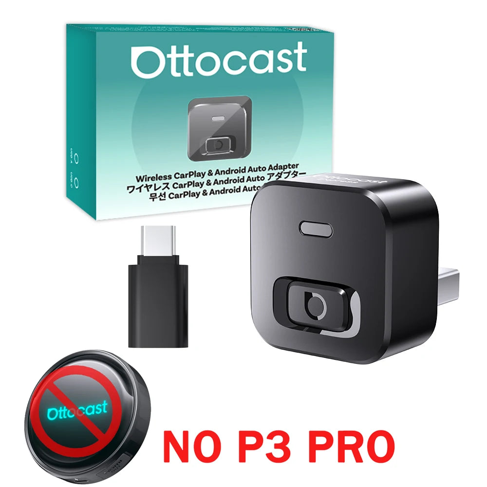 OTTOCAST P3 Pro AI Box Wireless Adapter