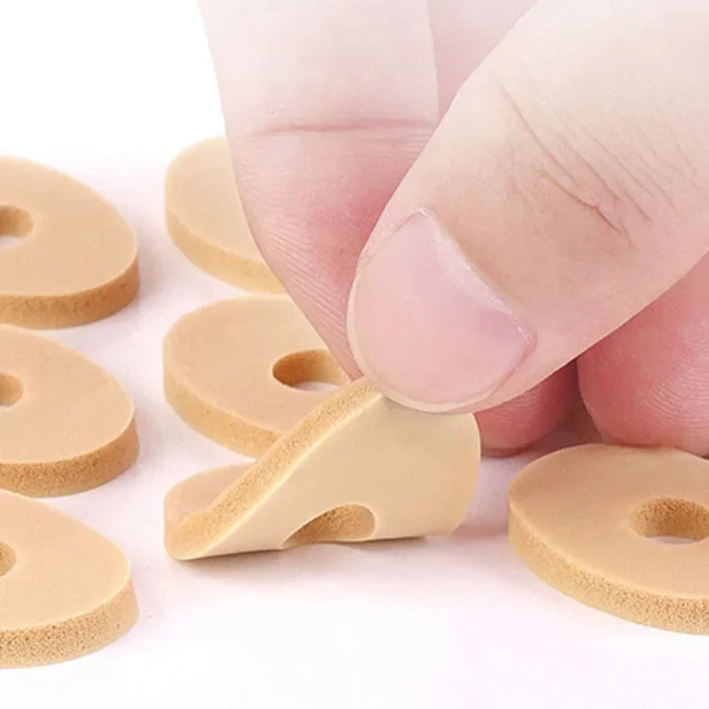 15/20PCS/Sheet Callus Cushions Shoes Heel Pad Foam Round Toe Foot Corn Bunion Protectors Pads Medical Plaster Foot Corn Removal
