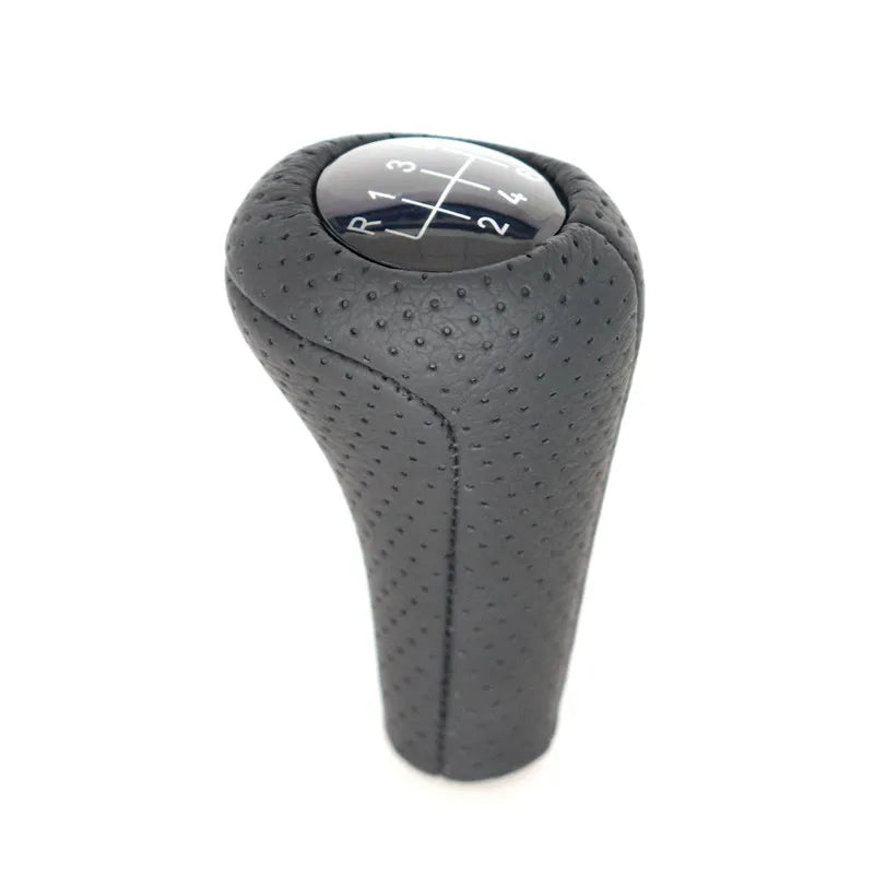 Hole Leather 56 Speed Gear Shift Knob for BMW E90 E91 E92 E60 E46 E39 E36 E34 E30 E81 E82 1356 Series M6 M5 M3 Pen POMO Headball