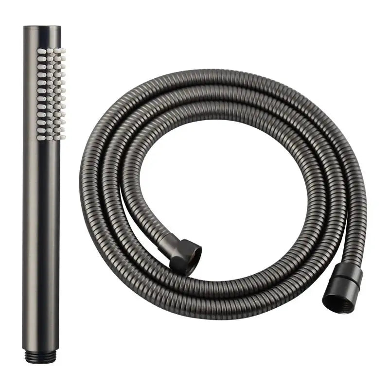 Brass Handheld Shower Head Brushed Golden Hand Held Shower Sprayer Nickel Bath Sprinkler Matte Black Rose Gold Handshower Chrome