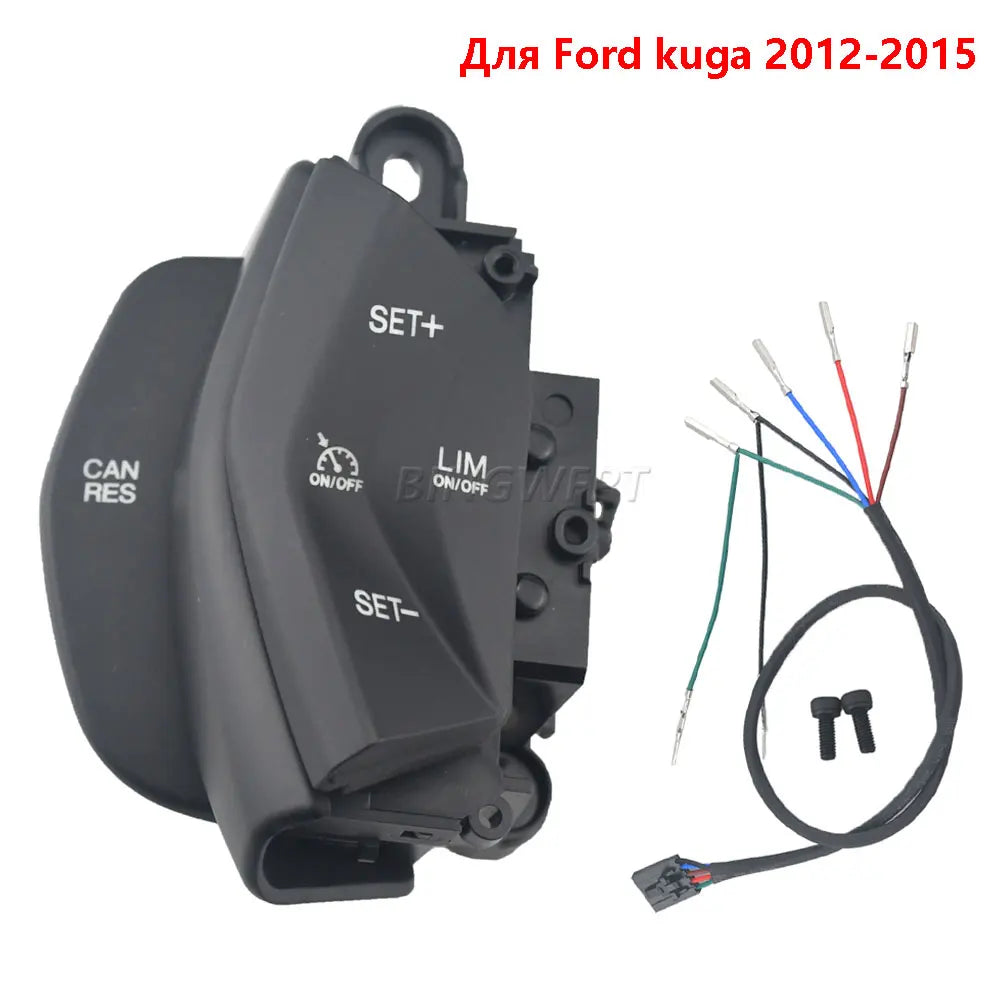 New Steering Wheel Button For Ford Focus 3 2012-2014 For Kuga 2012-2015 Car Speed Control Switch Cruise Control System