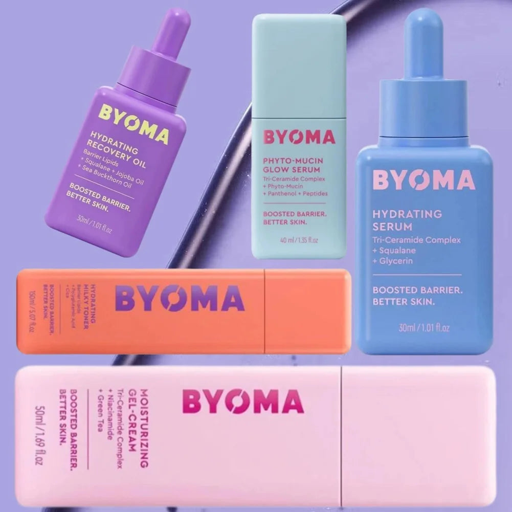 BYOMA Moisturizing&Repairing Gel Face Cream Skin Elastic Care Face Brightening Essence Skin Softening Essence Face Skin Care