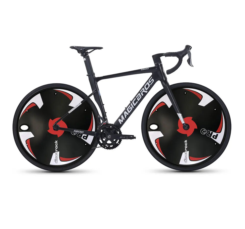 MAGICBROS 700C Wheel Cover Unisex Single Speed Gravel Road Bike 40MM 50MM 60MM 70MM Fixed Gear Bike 700C Closed Wheel Rim Cover