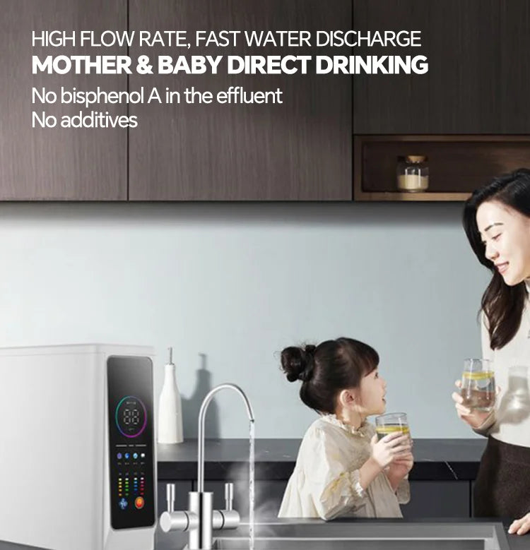 Lot de 2 ans de cartouches filtrantes pour purificateur d'eau RO 1000G à haut débit