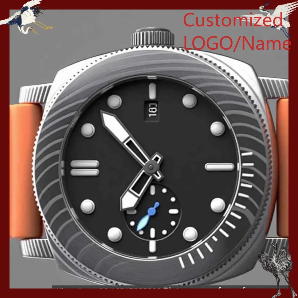 A182 Store Customized Watches 46mm Men's Watch with 904L Automatic Mechanical Movement