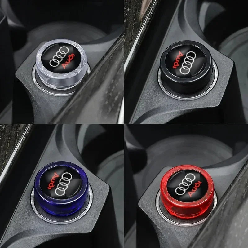For Audi A1 A2 A3 A4 A5 A6 A7 A8 Q1 Q2 Q3 Q4 Q5 Q6 Q7 Q8 TT RS6 S5 B9 C6 B6 Car Cigarette Lighter Cover DustProof Decoration Cap