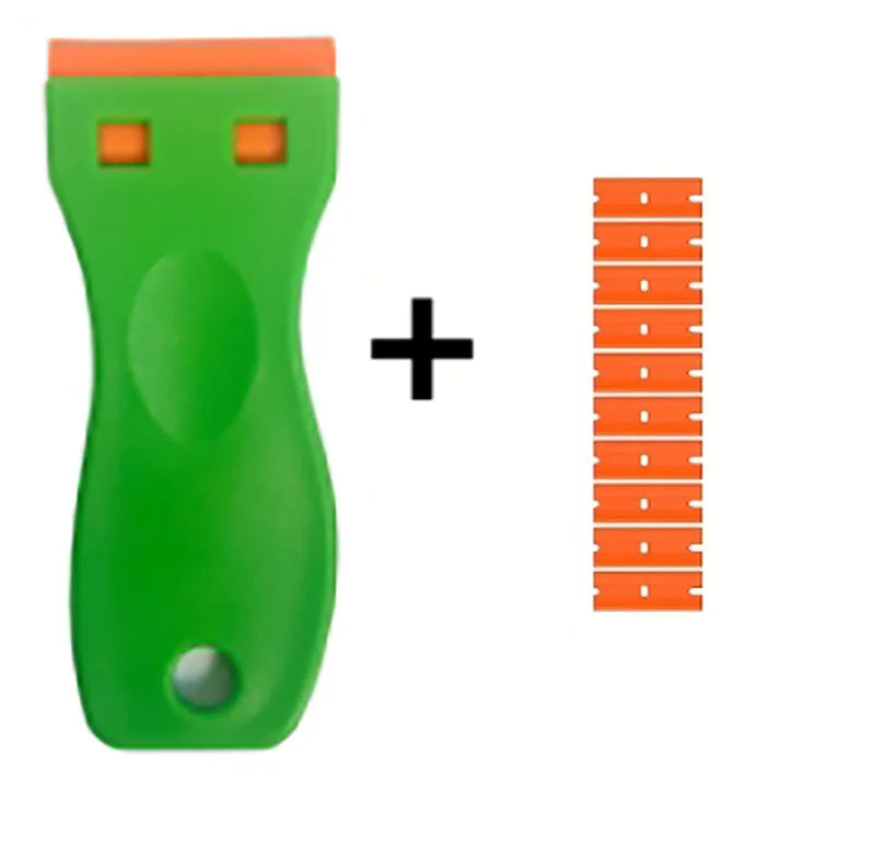 Cleaning Scraper 1Set Car Sticker Remover Multipurpose Plastic Small Paint Automotive Film Applying Tool Household Glass