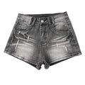 Women's Black Blue Casual Denim Shorts Y2K Harajuku High Street Fashion 2000S Aesthetic Retro Denim Clothing Shorts 2026  New