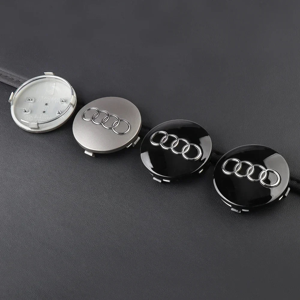 4P 60mm 61mm 68mm 69mm Car Styling Wheel Center Cap Hub Covers Badge 4B0601170 For Audi A3 A4 A5 A6 A7 A8 S4 S6 Car Accessories