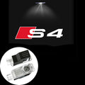 2Pc HD Car Door Projector Laser Lamp Auto Door Welcome Light For Audi A3 A4 A5 A6 A7 A8 S4 S5 S6 S7 S8 RS3 RS4 RS5 Q3 Q5 Q7 Logo