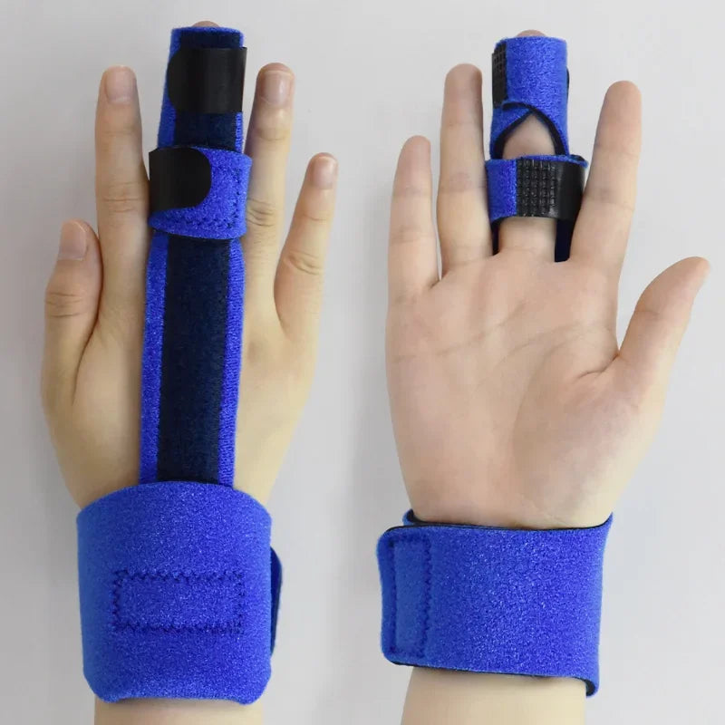 1PCS Finger Splint Brace Thumb Care Adjustable Support Stabilizer Built-in Aluminum Alloy Fix Arthritis Pain Relief Health Care