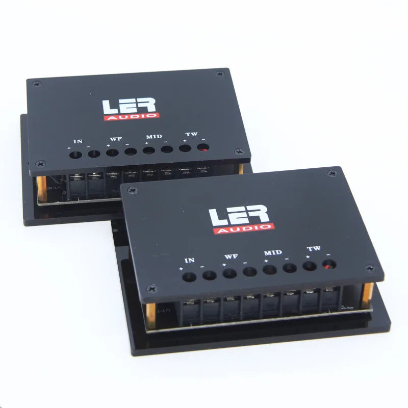 6.5 Inch 3-Way Component Car Speakers - 1.5" Tweeter + 3.5" Midrange for Car Audio Upgrade A-Pillar Mold