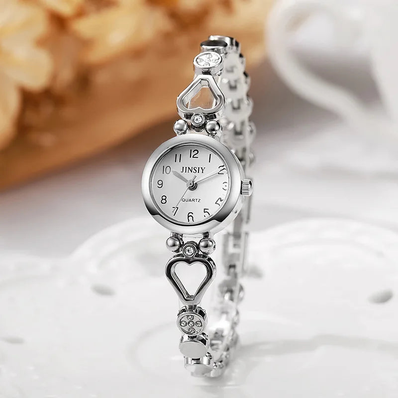 Fashion Women Bracelet Watches Luxury Gift Watches for Women Simple Ladies Quartz Watch Relojes Para Mujer Gold Watch Wholesale