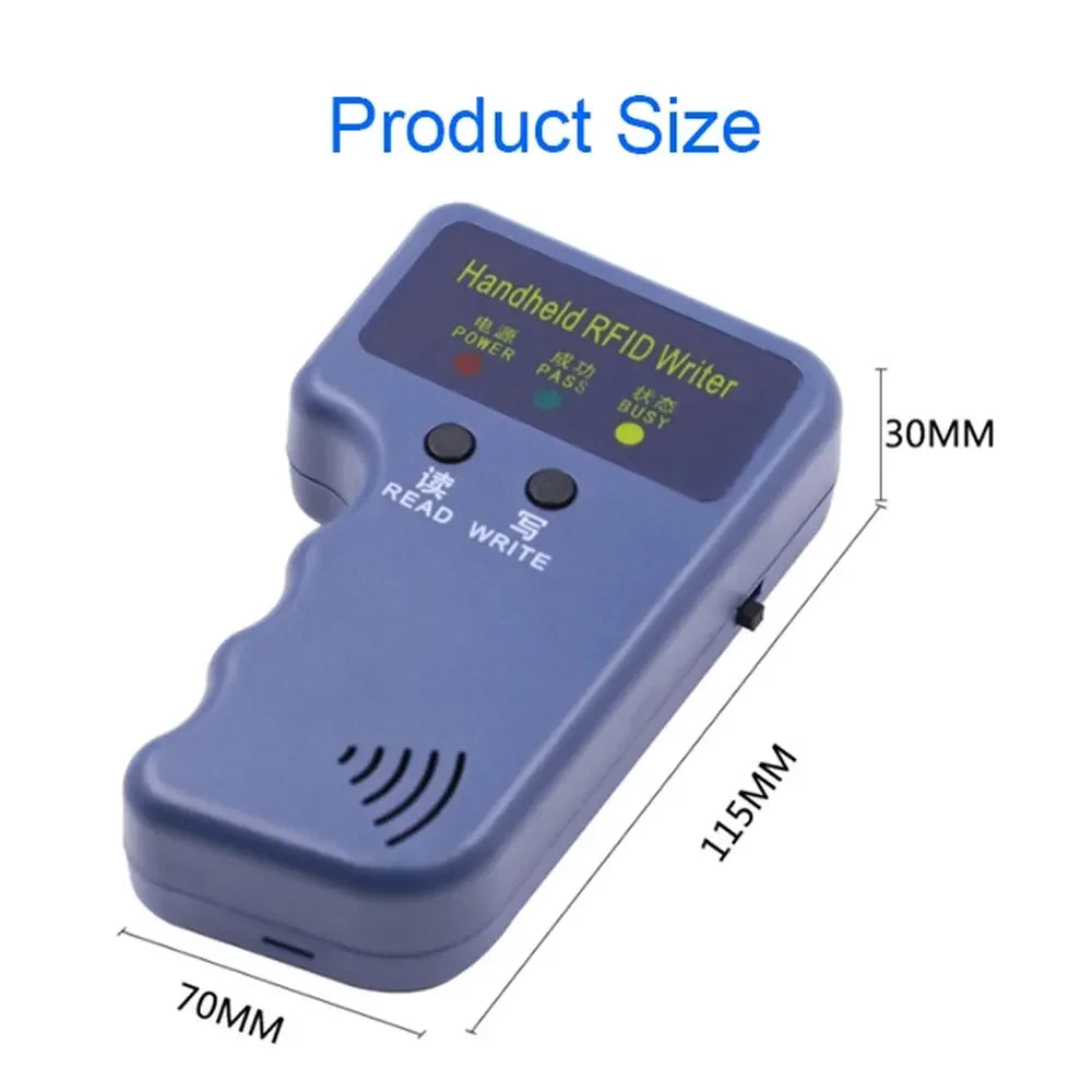 125KHz RFID Programmer Duplicator Copier Writer Reader Writer ID Card Cloner & key