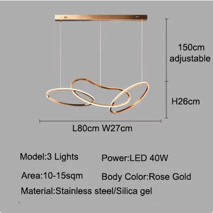 Modern lamp LED lights for room pendant light indoor lighting dining room bedroom room lamp light fixture  lamp for living room