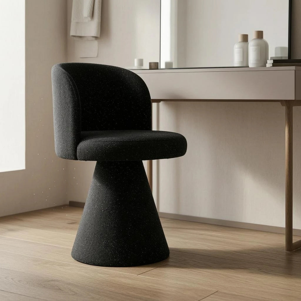 Fauteuil pivotant Cadre en bois Meuble d'appoint