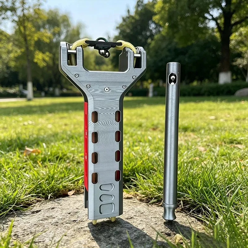 3D Printing Automatic Slingshot Magazine Rubber Band Combination Tool 3D Pulley Manual Outdoor Hunting Combination Tool